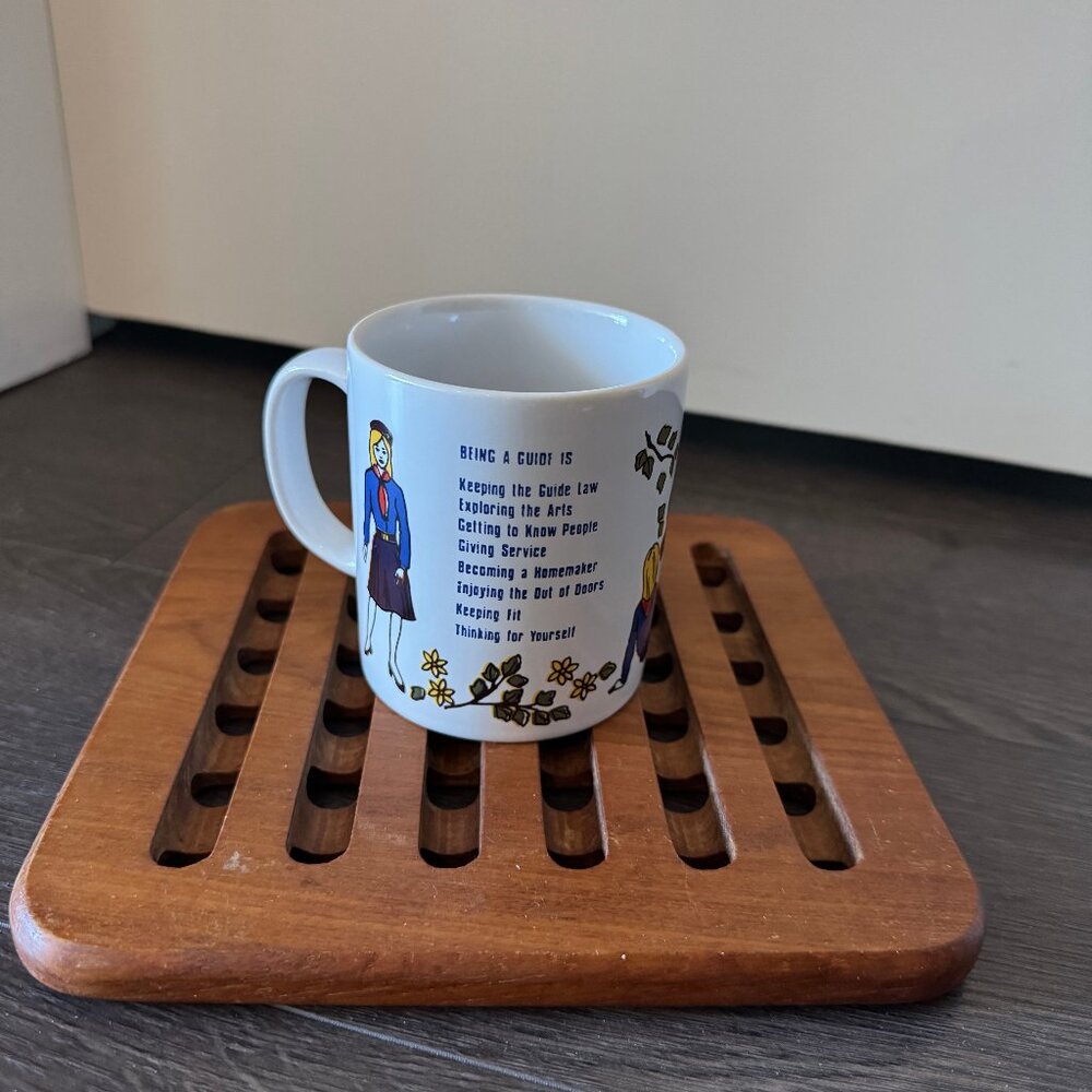Vintage 60's Girl Guides Kiln Craft MADE IN ENGLAND